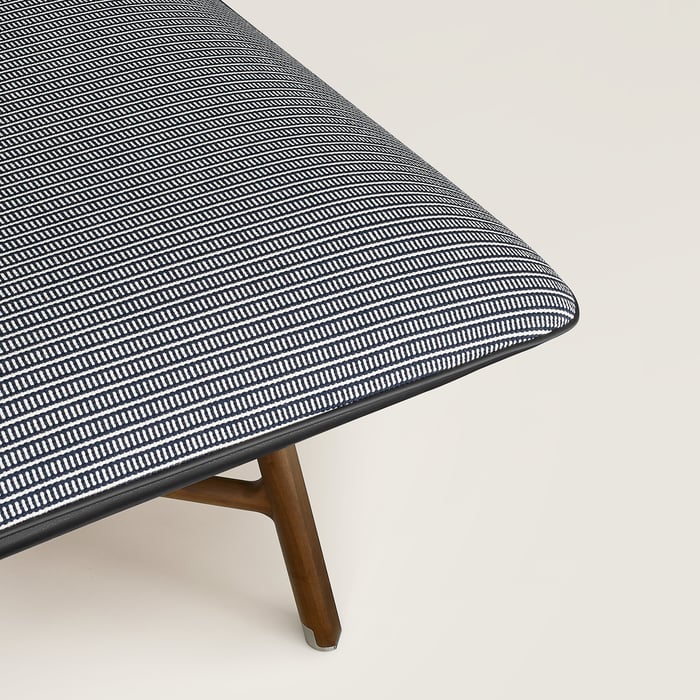Les Necessaires d'Hermès "Carre d'Assise" Low Stool, High Model