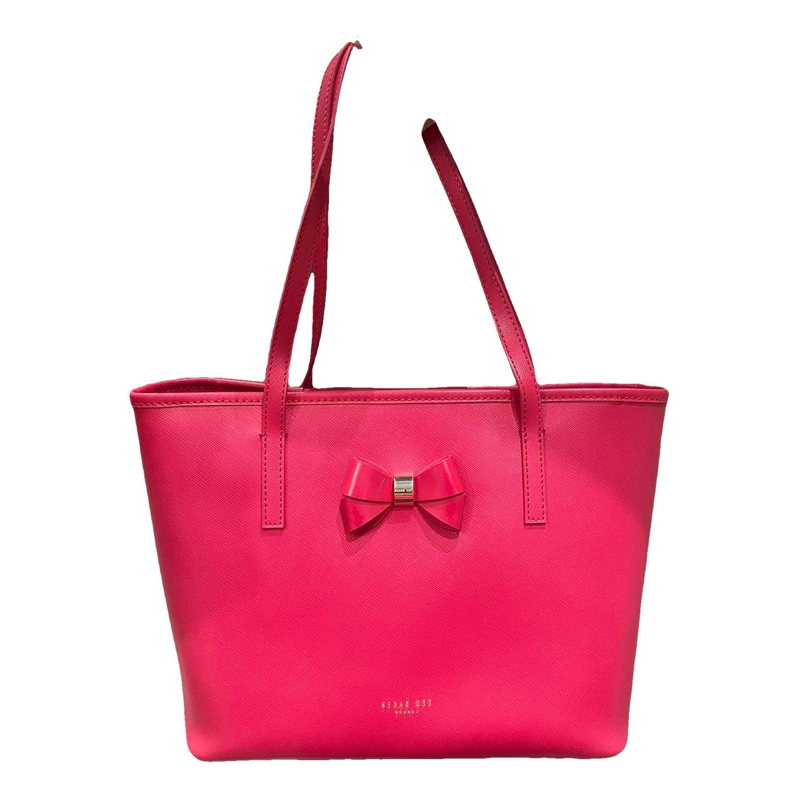 Patent leather handbag