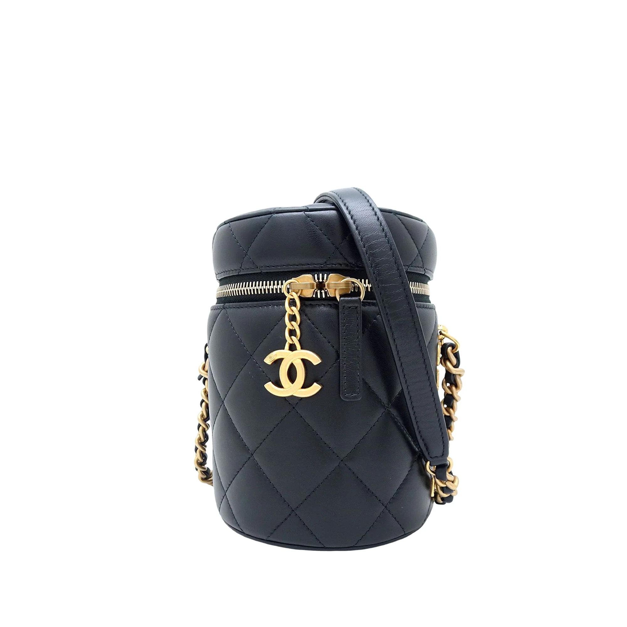 Vanity leather crossbody bag