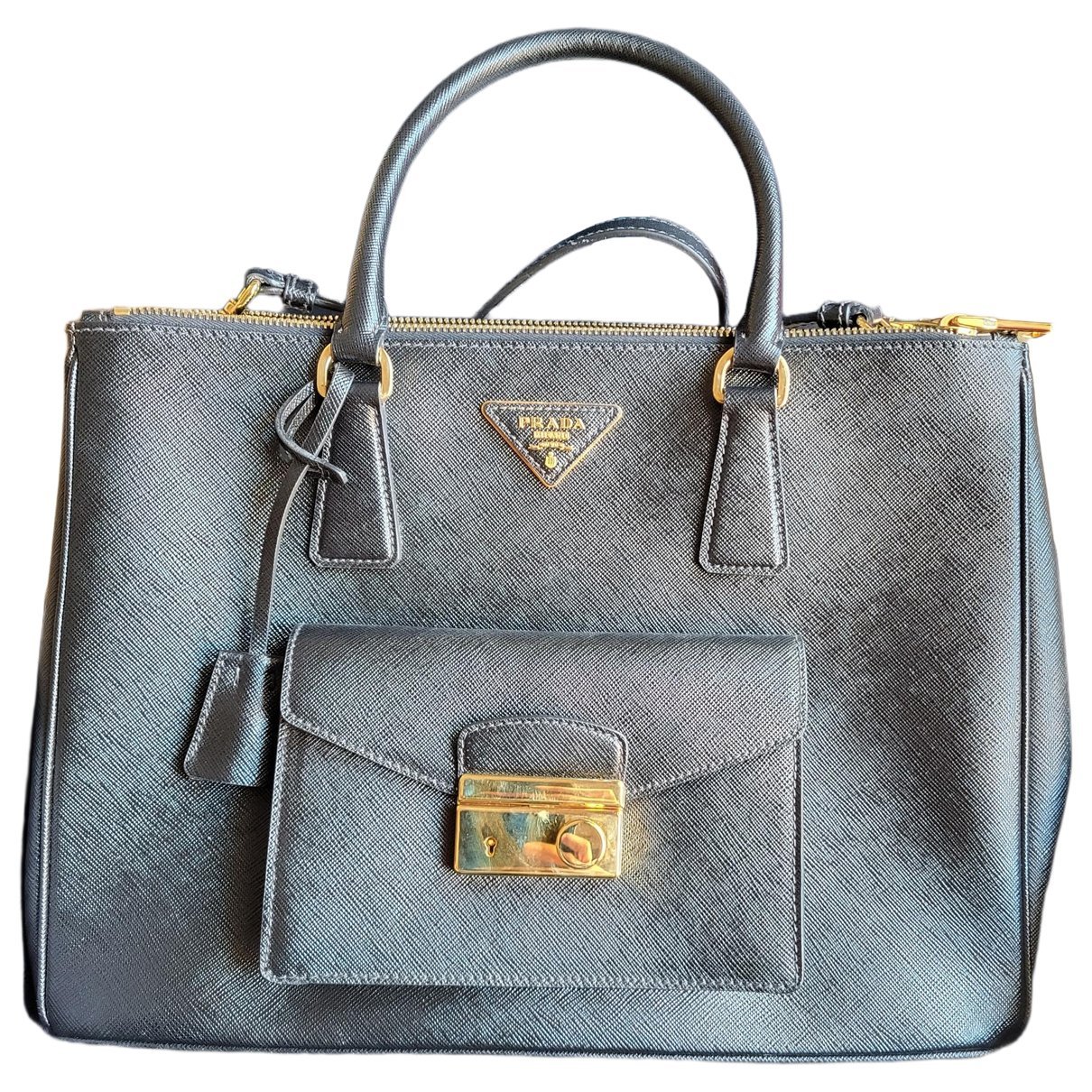 Galleria leather handbag