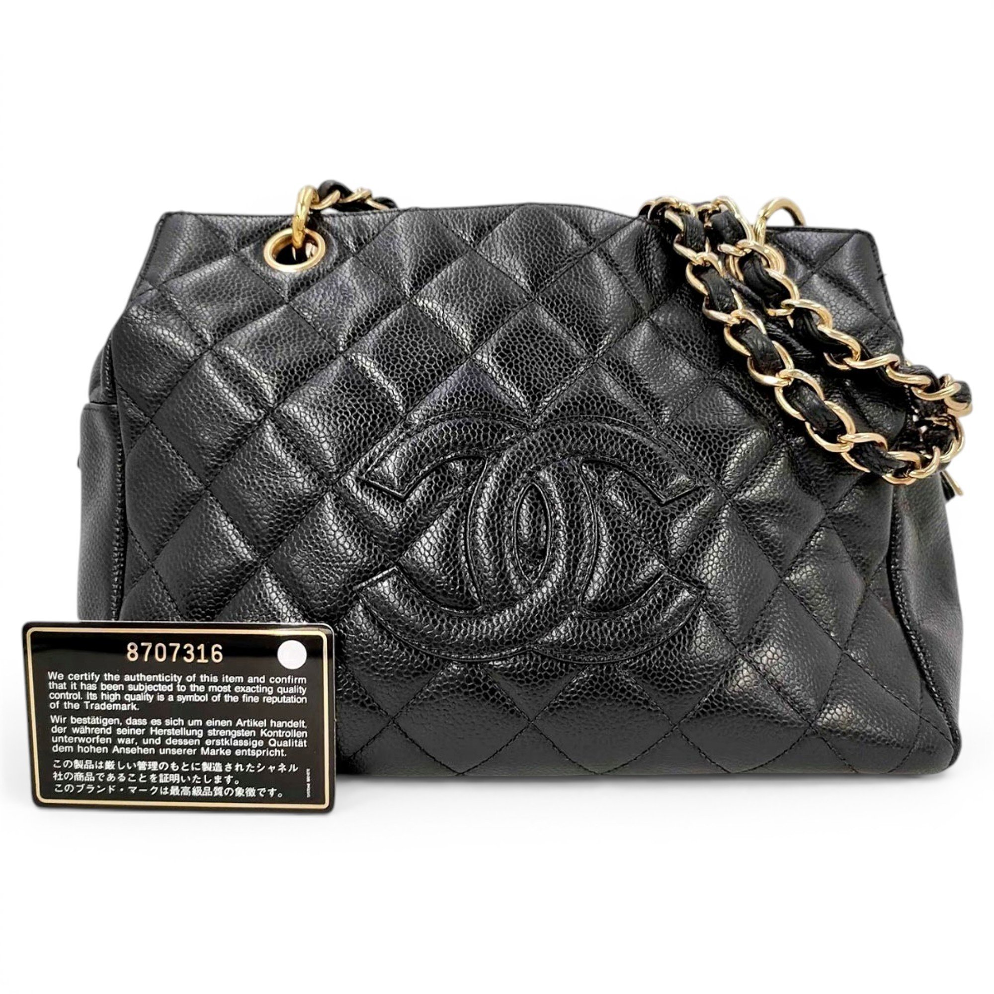 Leather tote