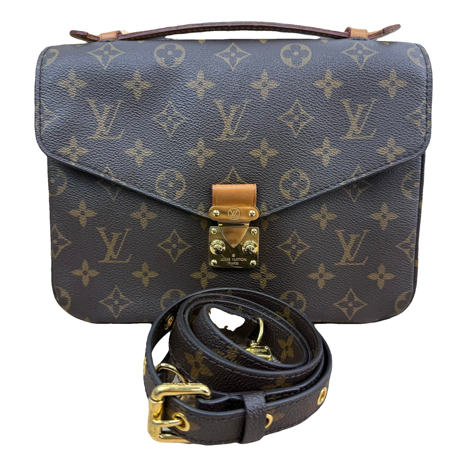 Metis leather handbag