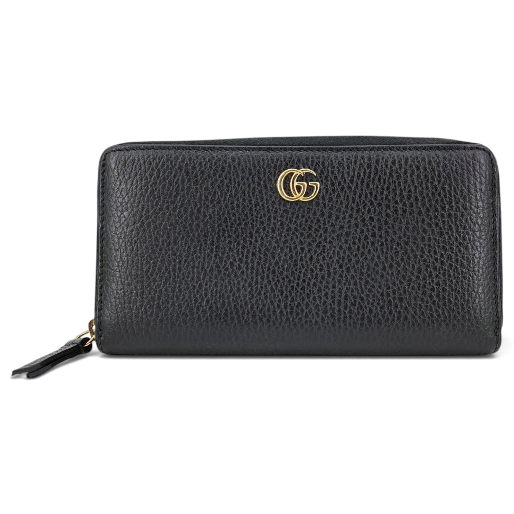 GG Marmont Chain Flap Wallet leather mini bag