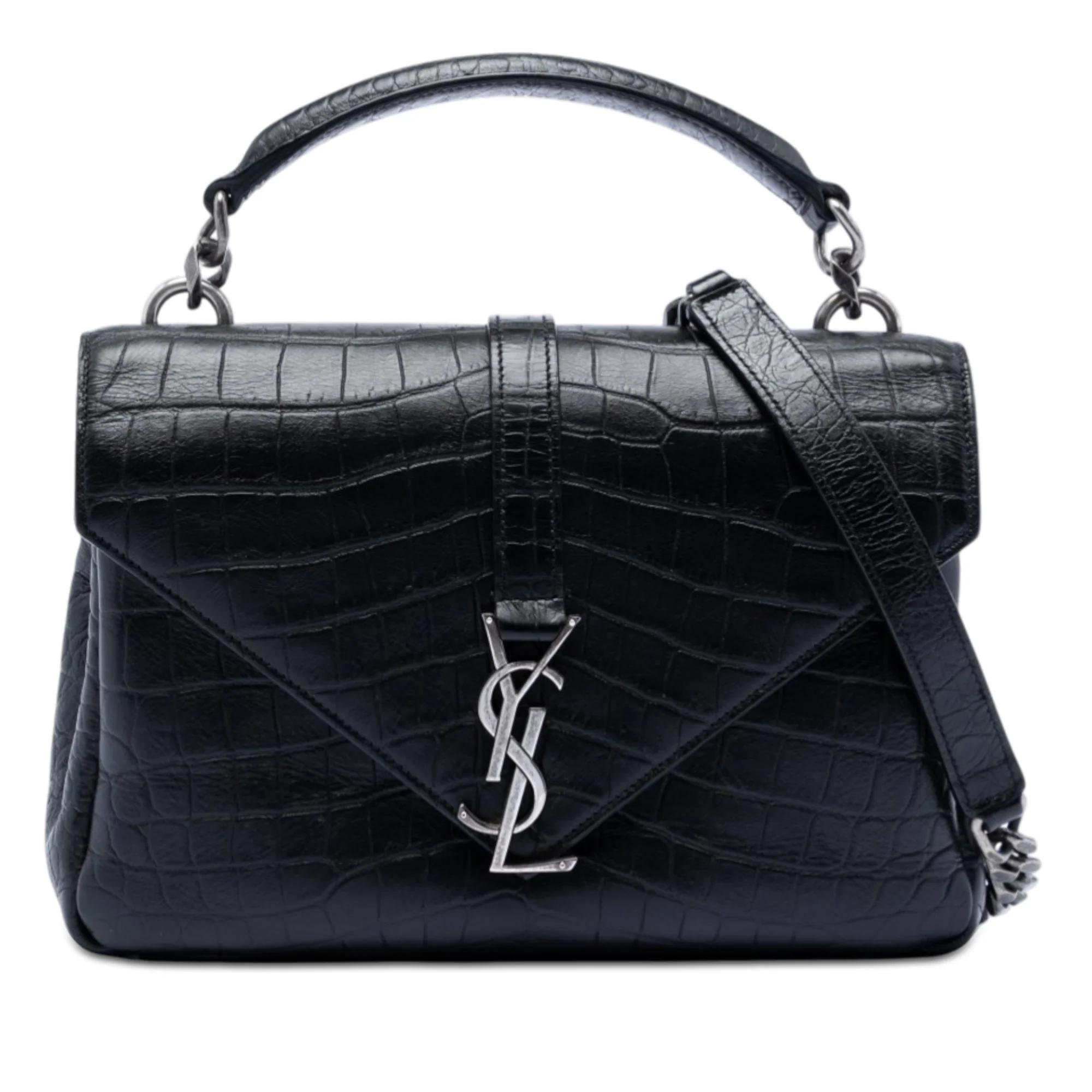 Satchel Monogramme leather satchel