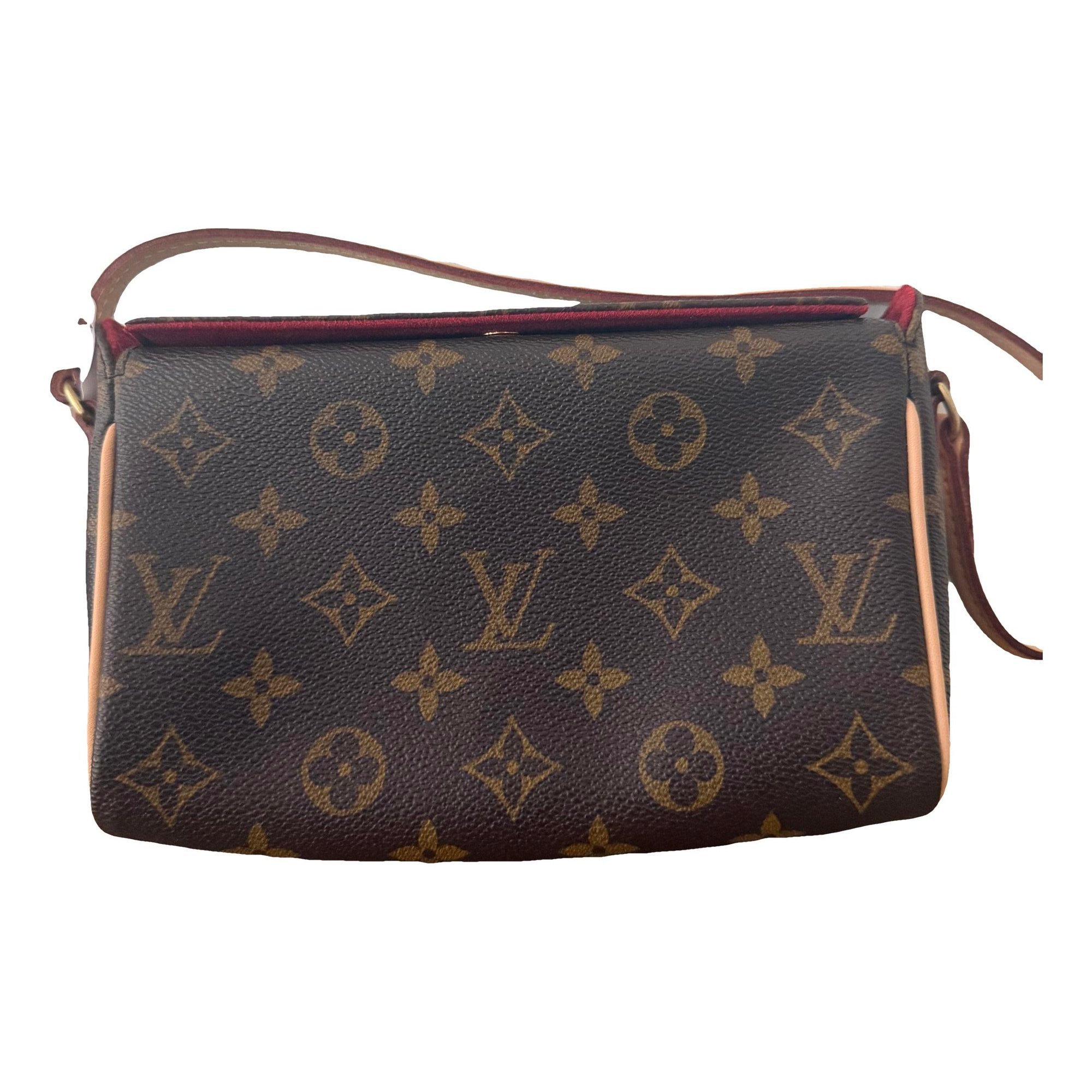 Recital leather handbag