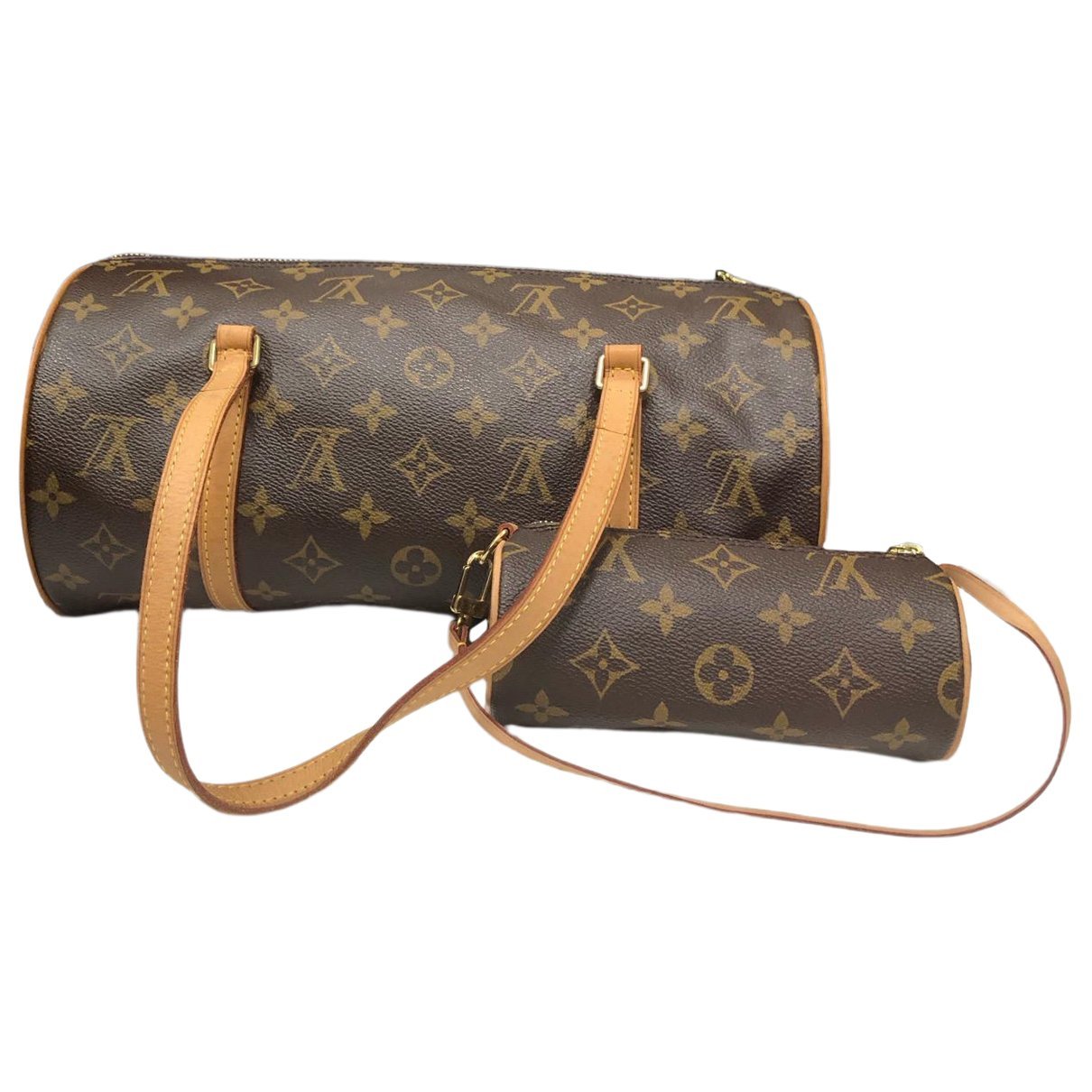 Papillon leather handbag