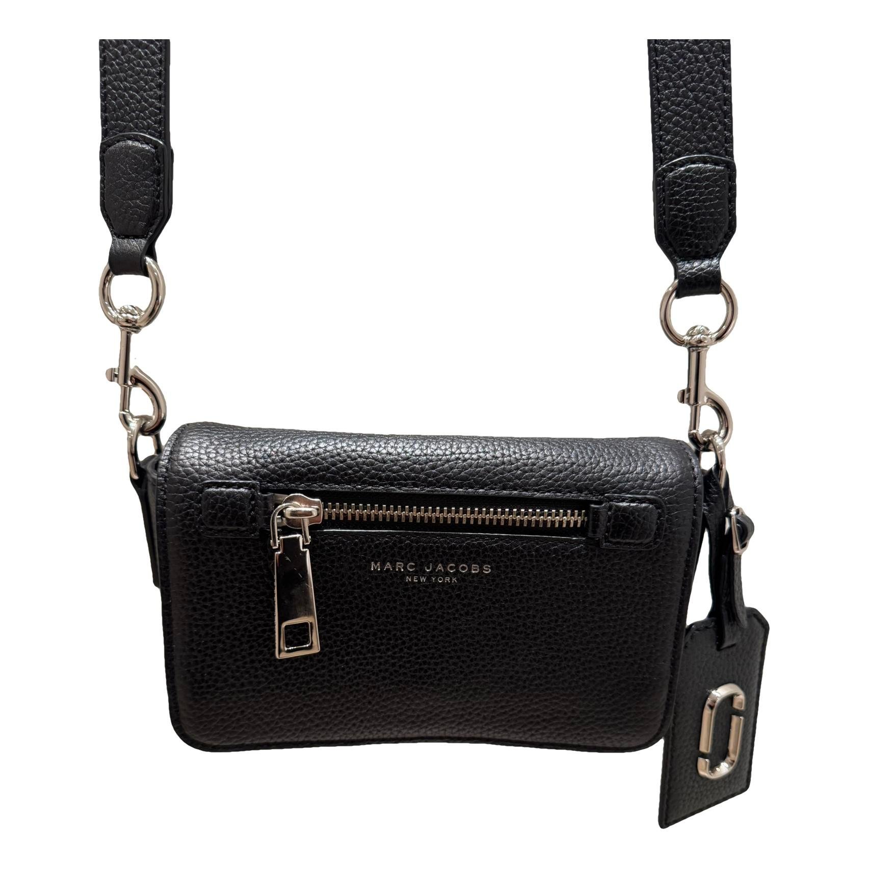 Snapshot leather crossbody bag