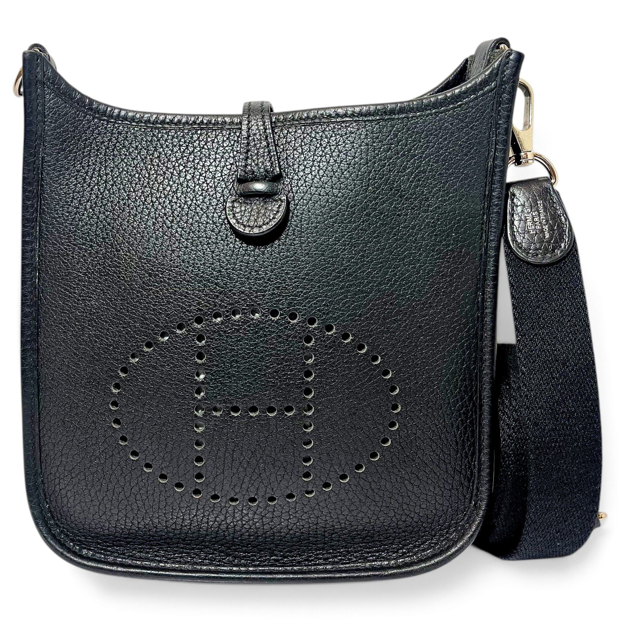 Mini Evelyne leather crossbody bag