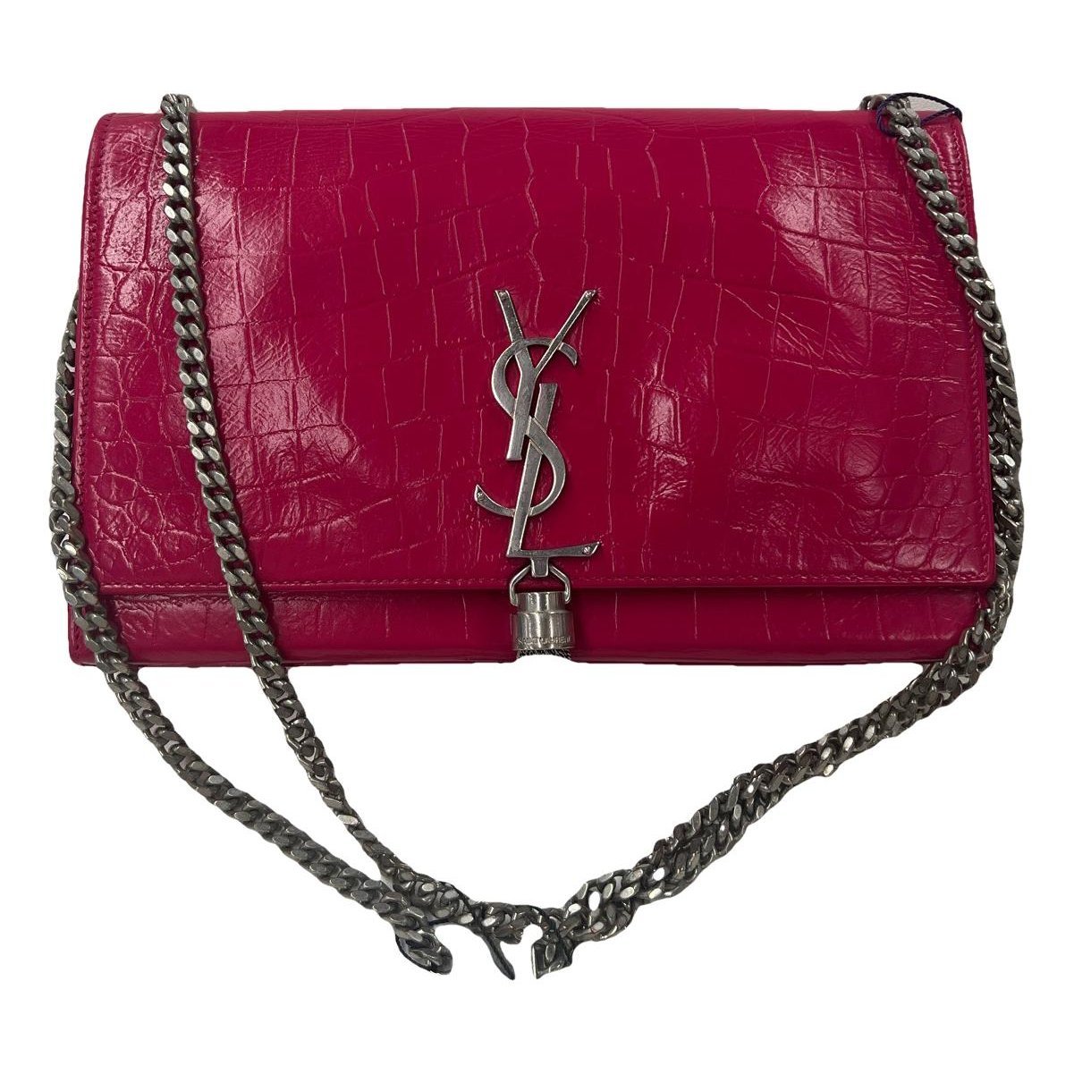 Pompom Kate leather crossbody bag