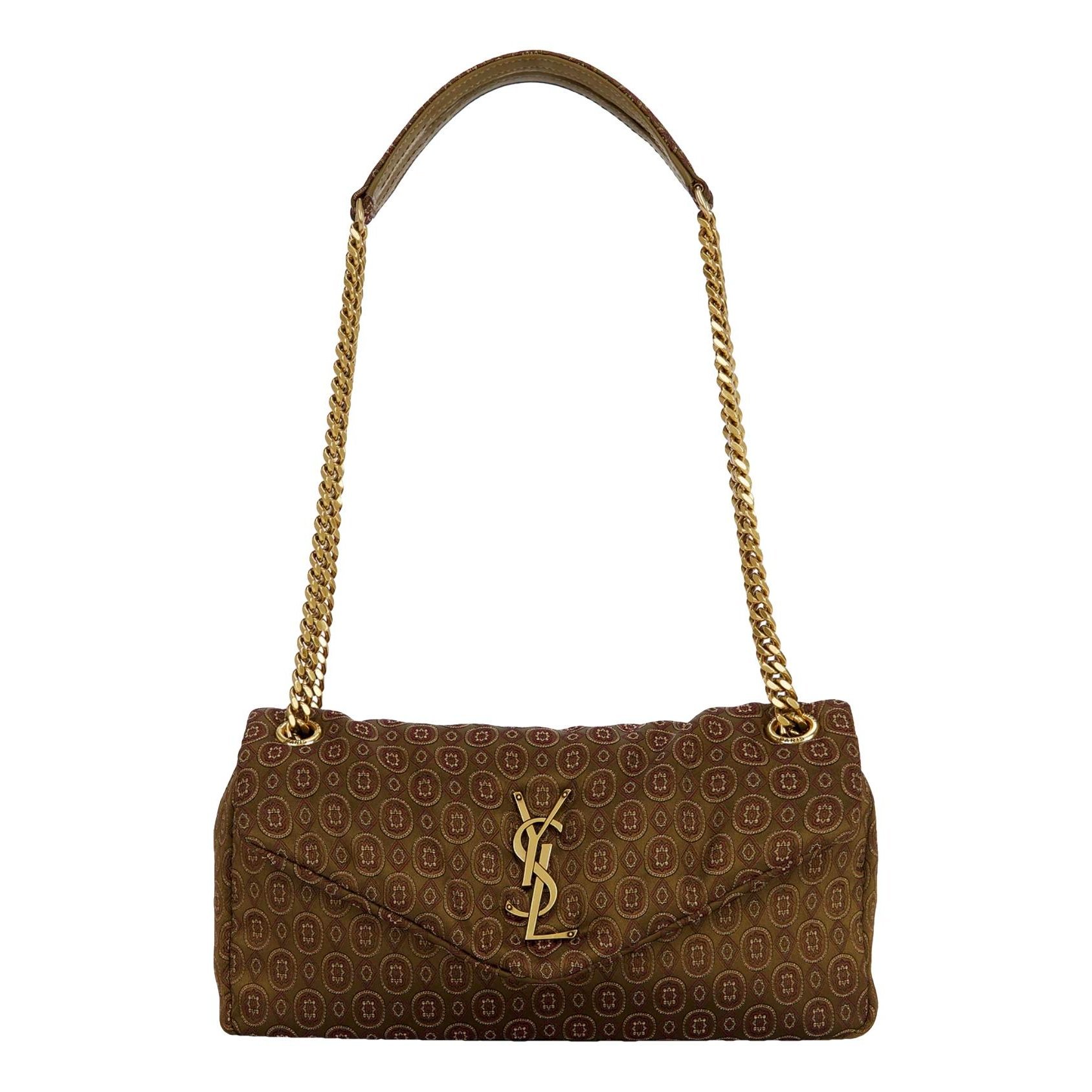 Calypso silk handbag