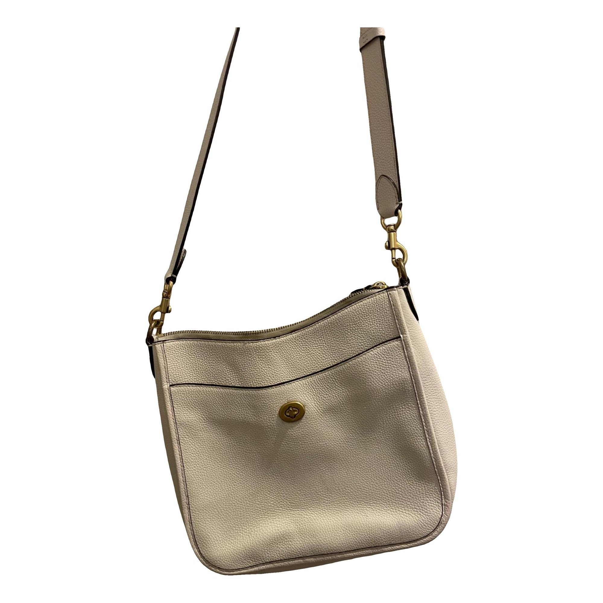 Leather crossbody bag