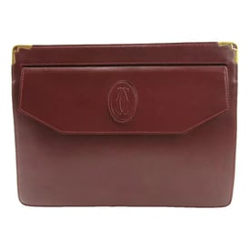 Cartier Leather clutch bag