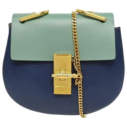 Drew leather crossbody bag