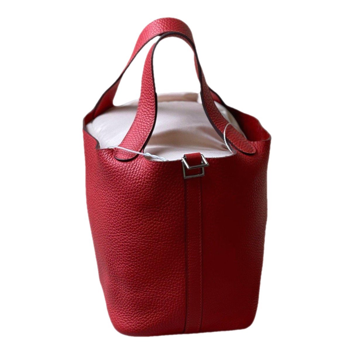 Picotin leather tote