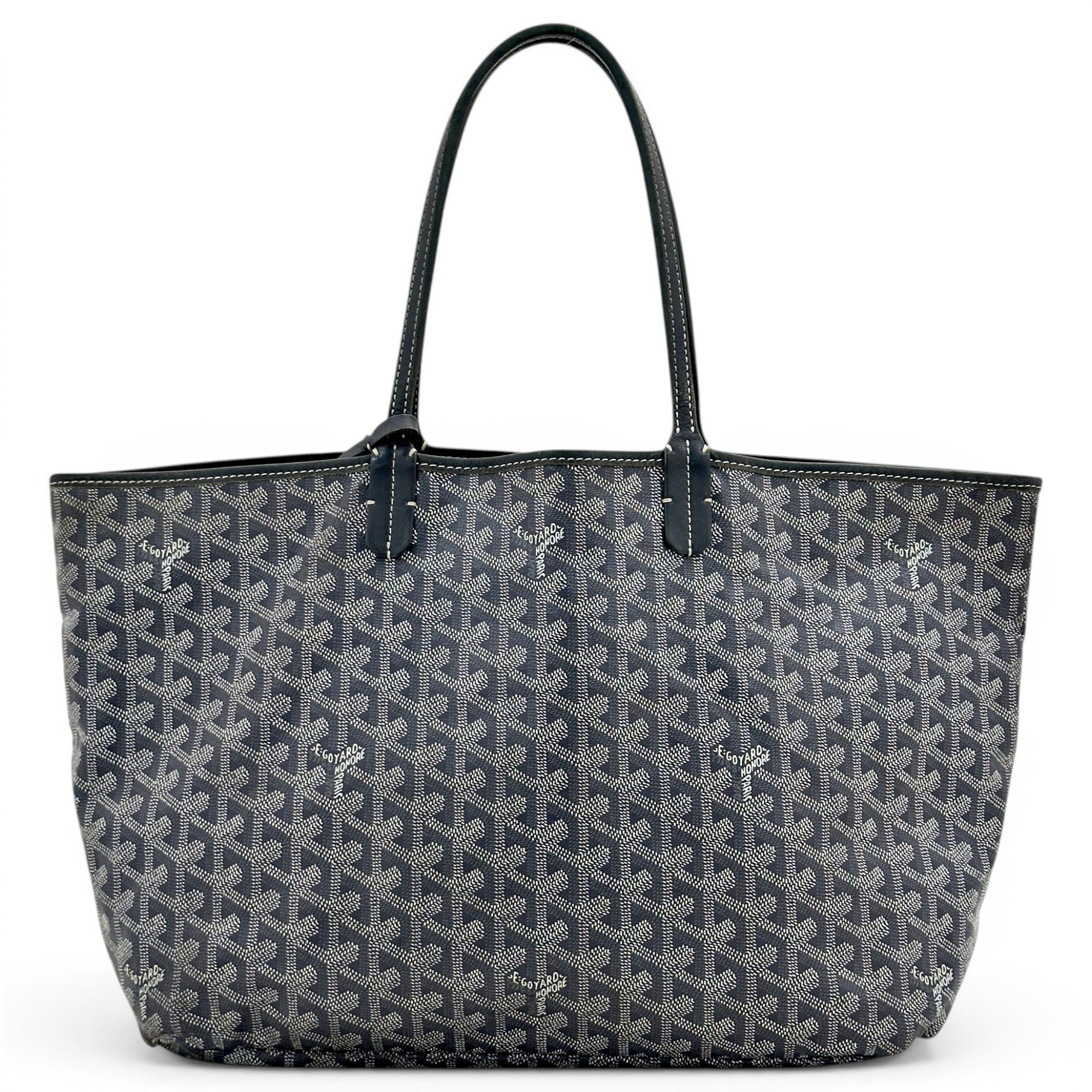 Goyard Saint-Louis leather tote