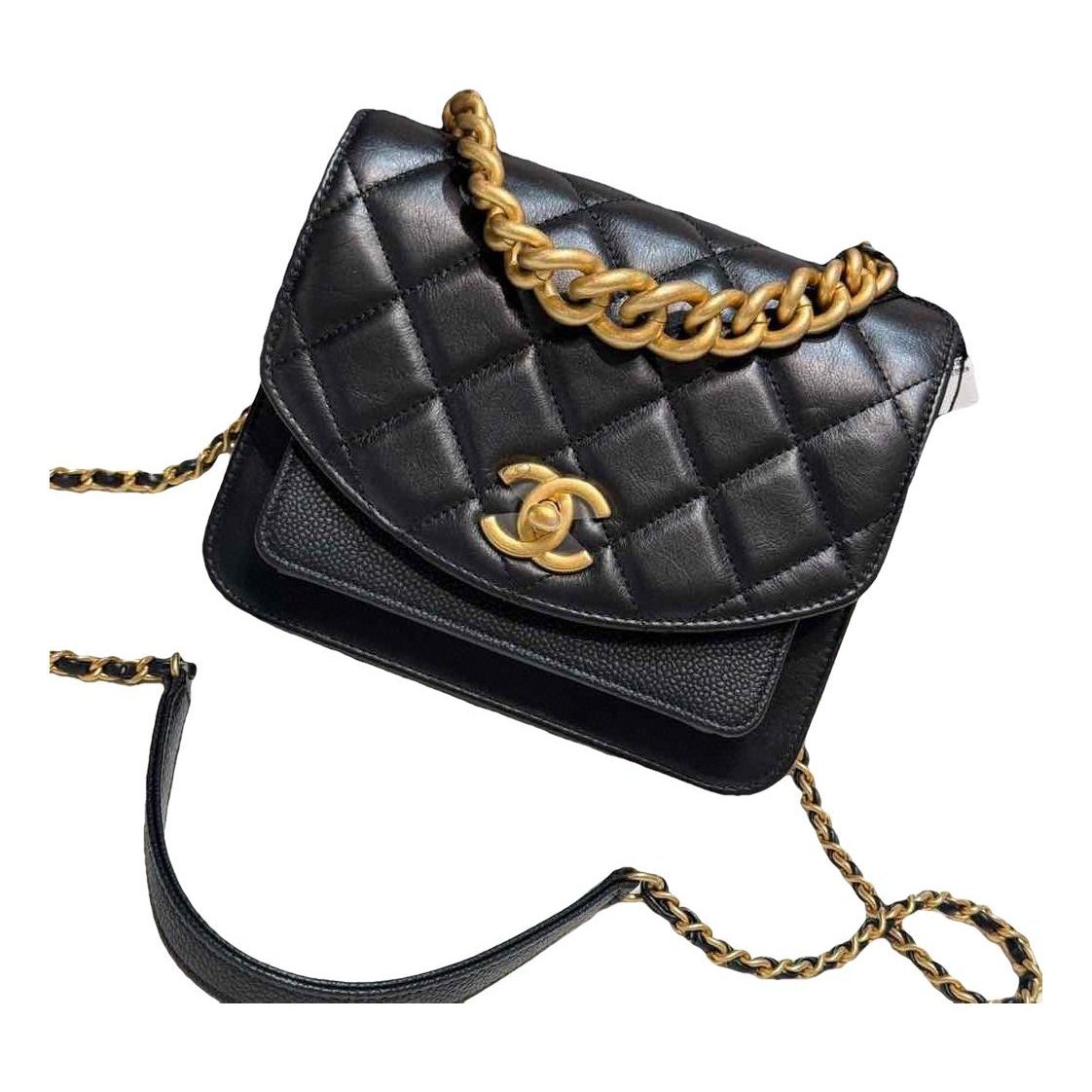 Leather handbag
