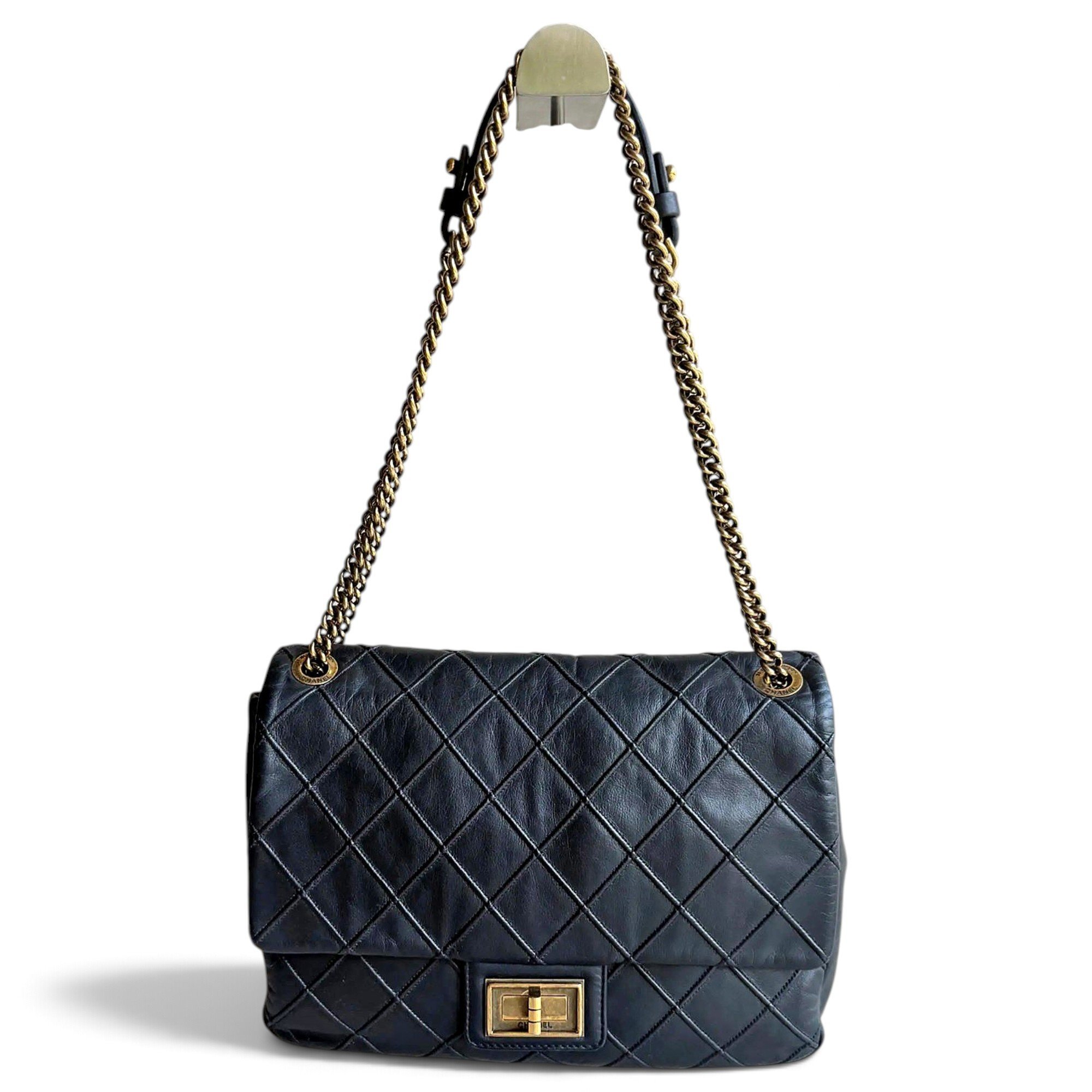 2.55 leather handbag