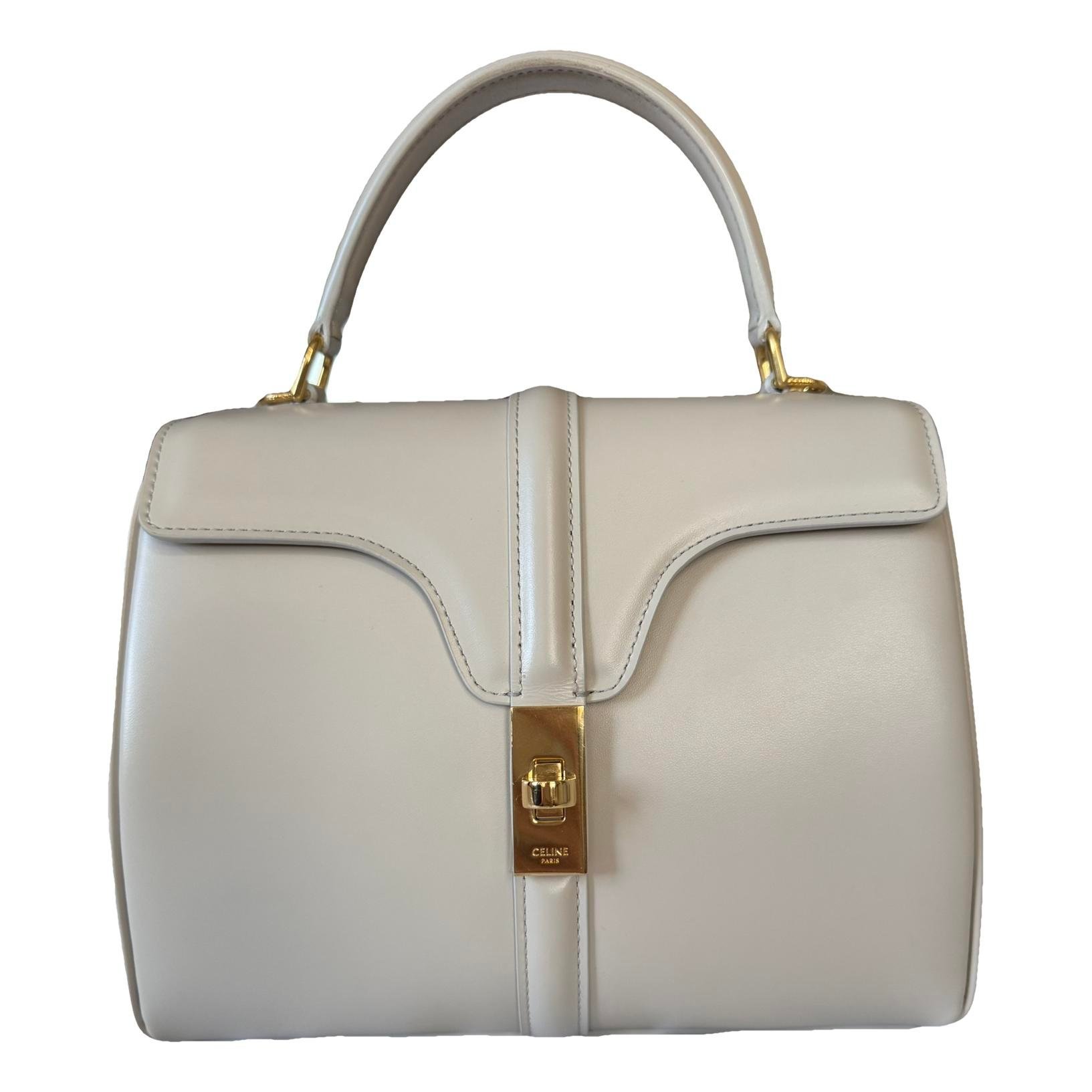 Sac 16 leather handbag