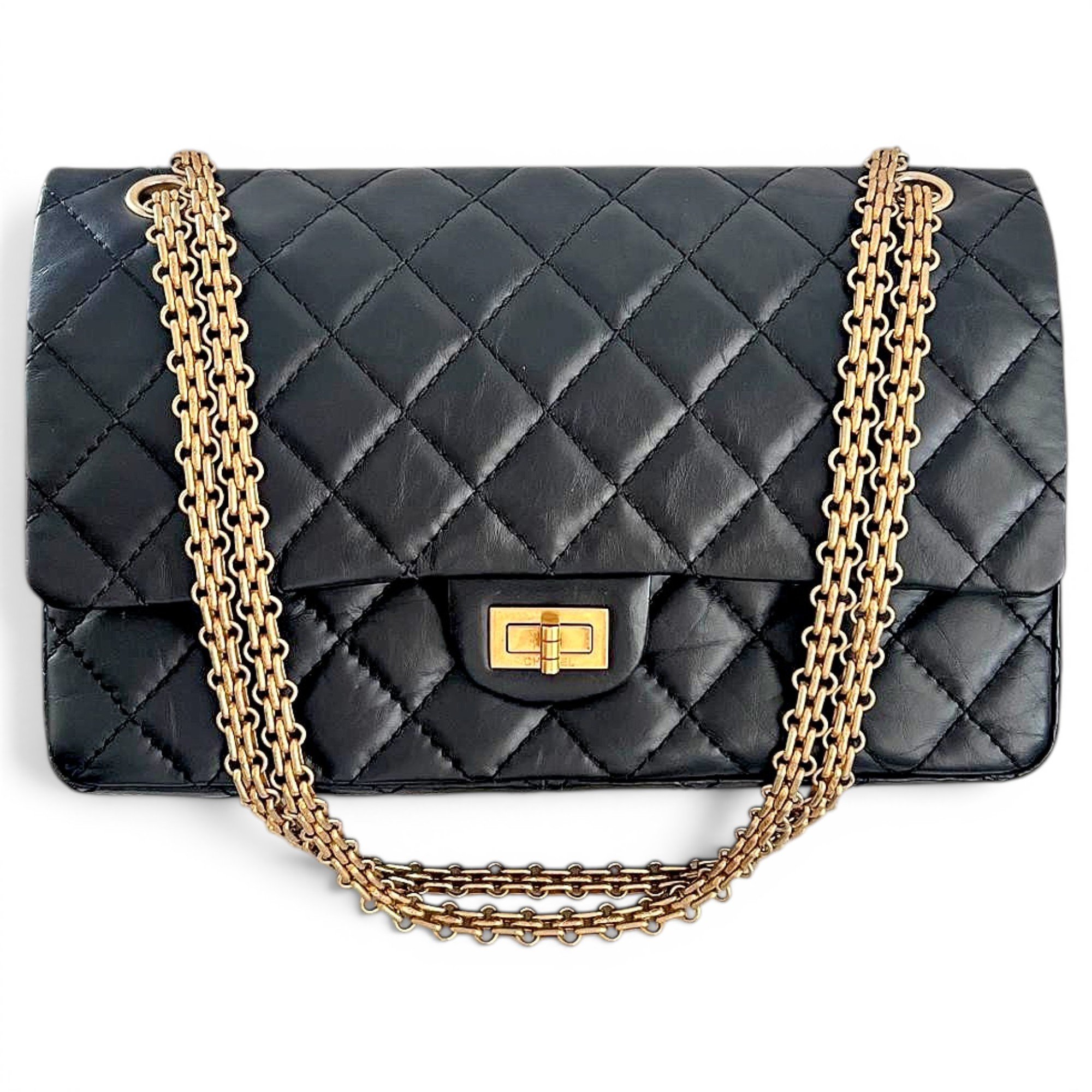 2.55 leather handbag