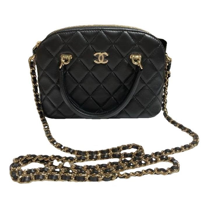 Leather crossbody bag