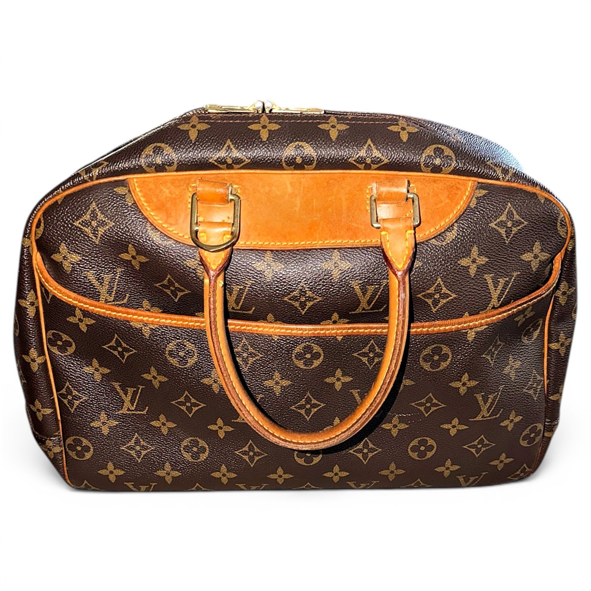 Deauville leather handbag