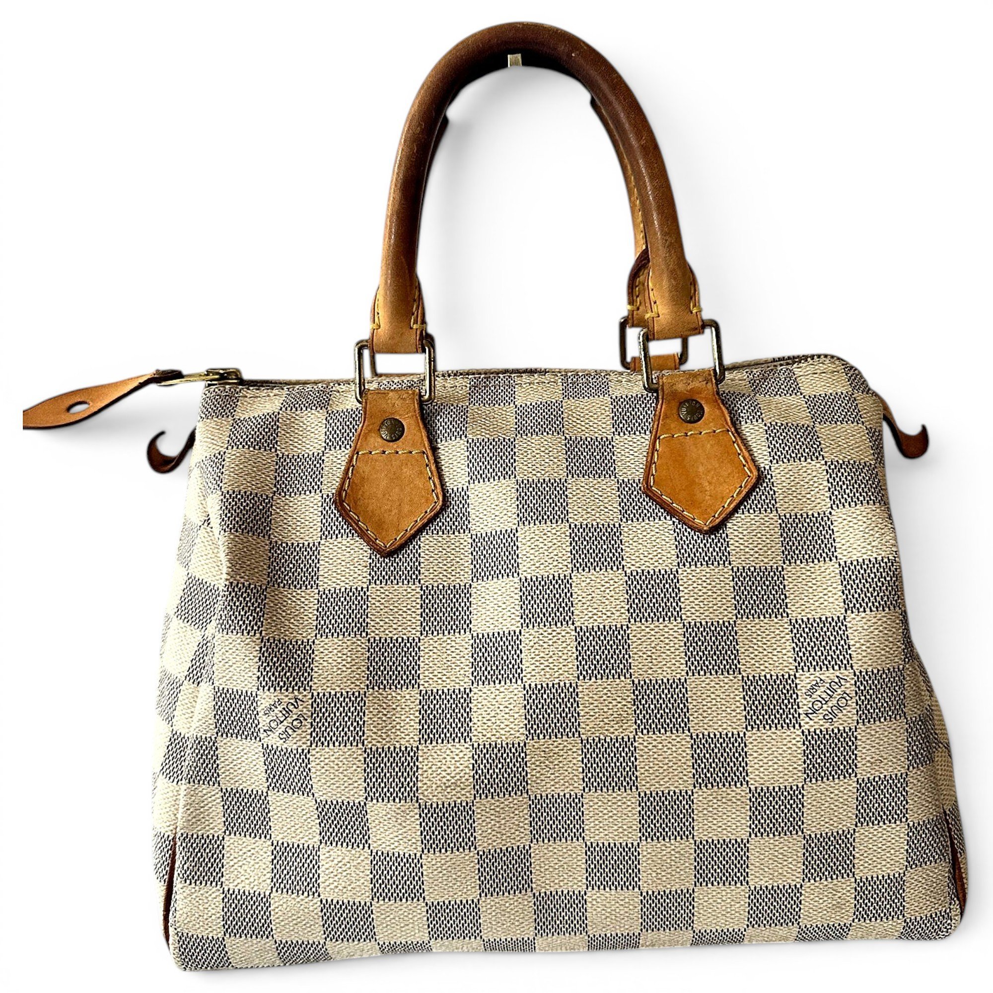 Speedy leather handbag