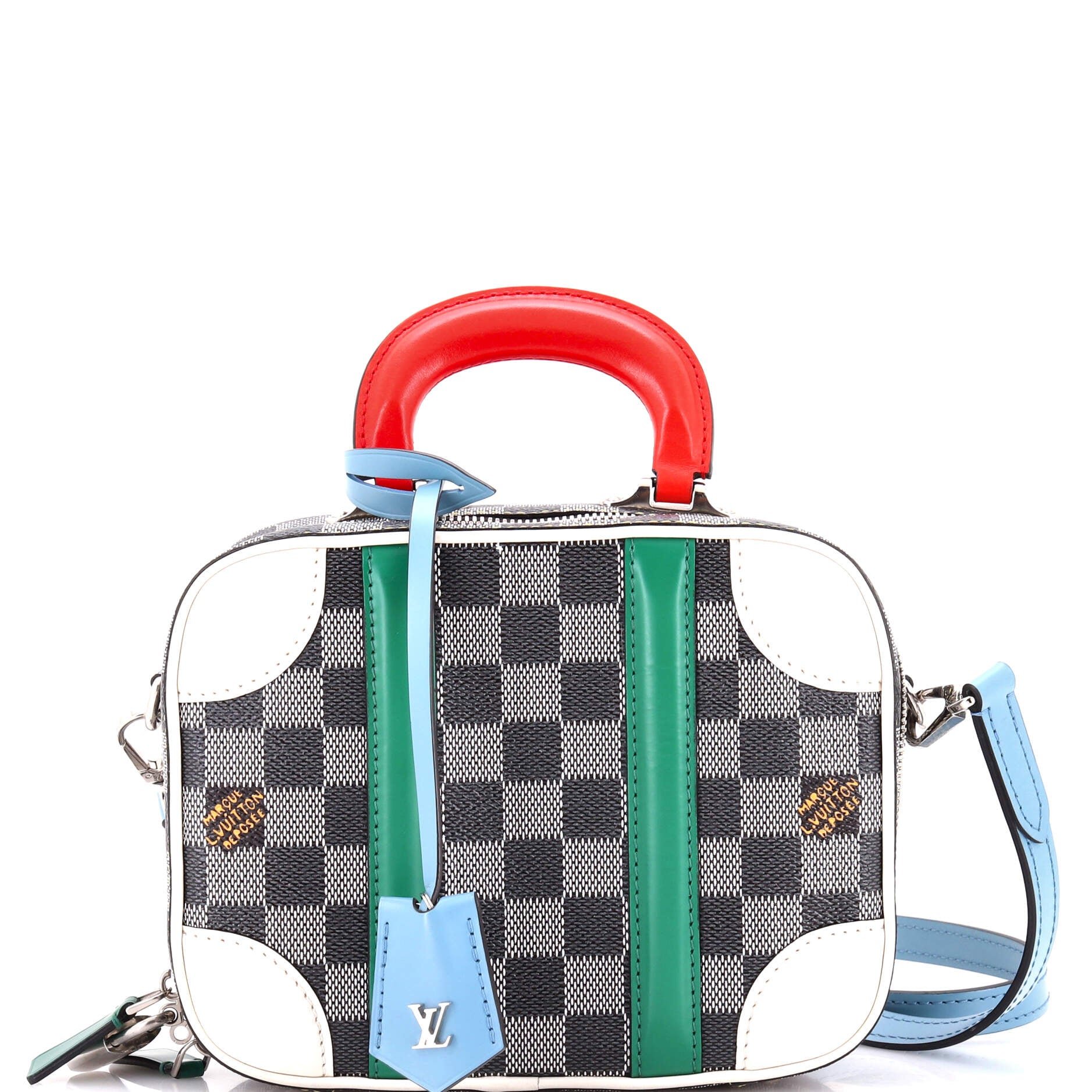 Valisette Handbag Limited Edition Colored Damier BB