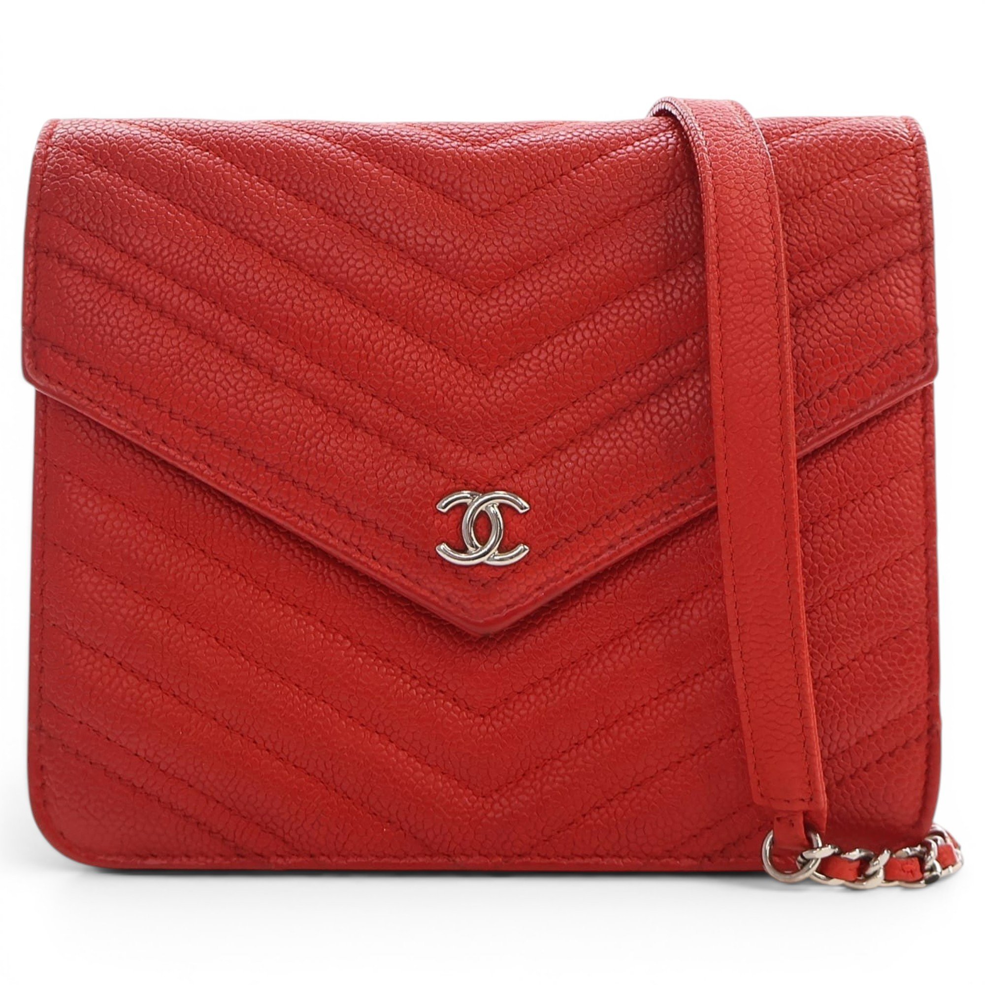 Leather crossbody bag