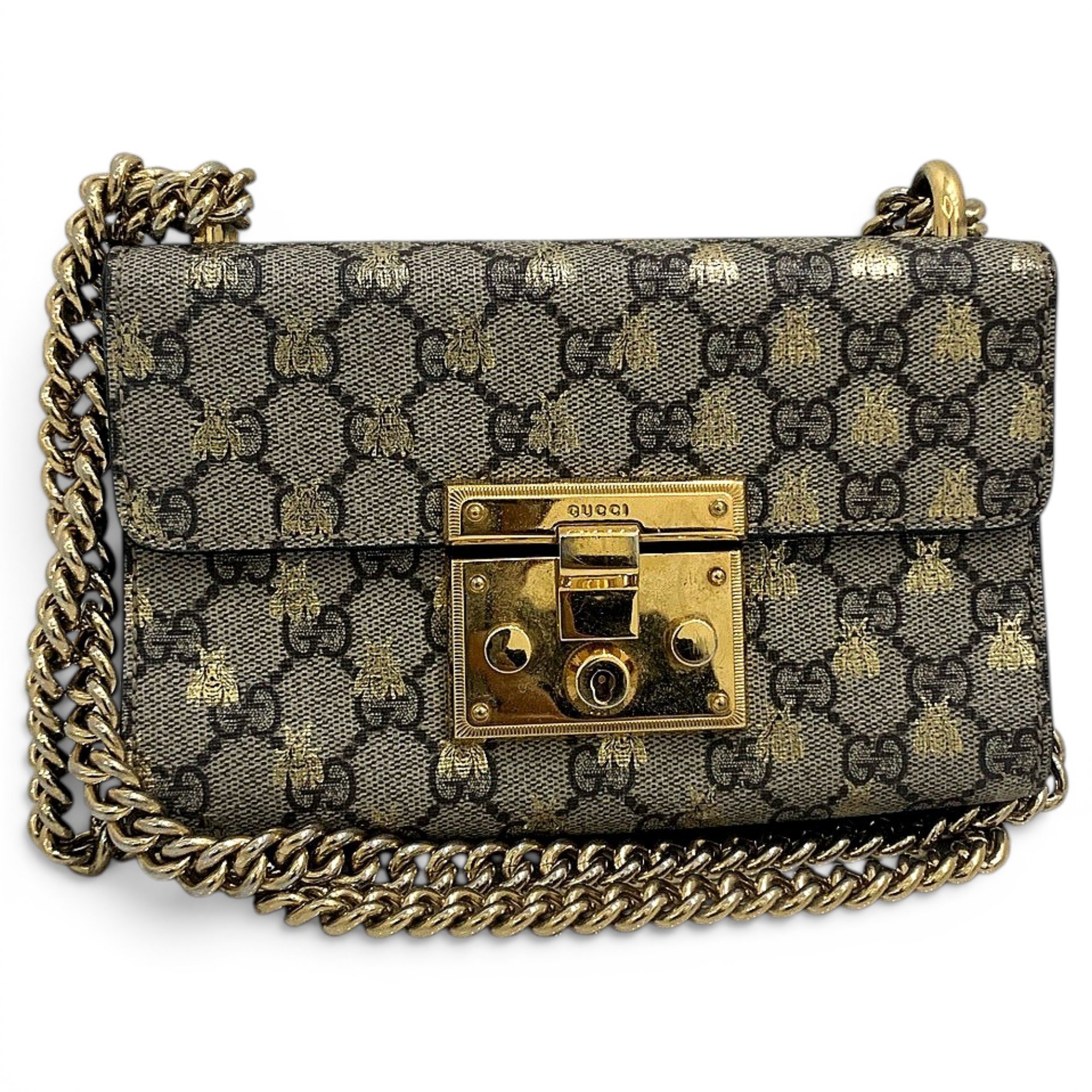 Padlock cloth handbag