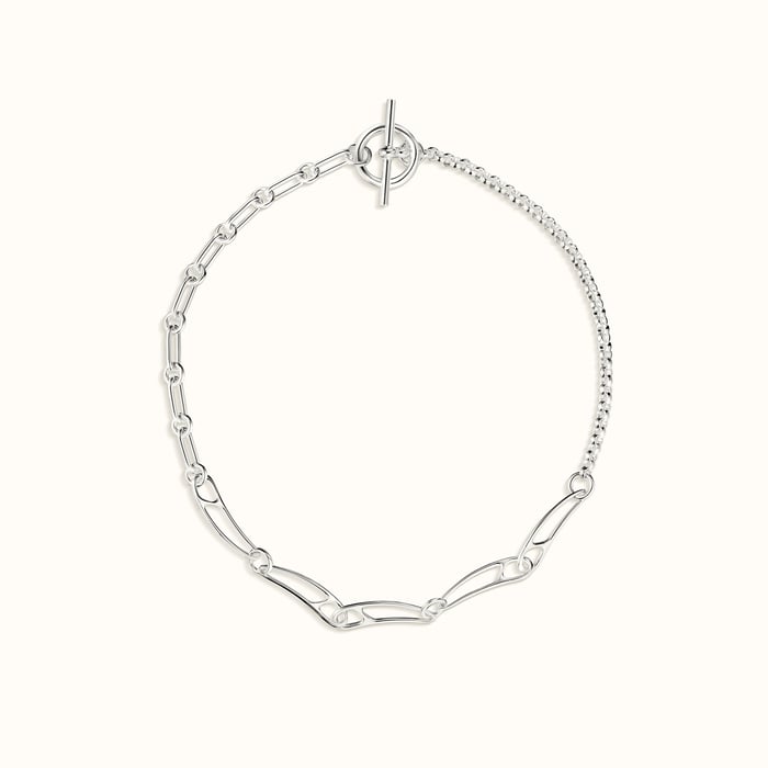 Sans Coloris Chaine d'Ancre Punk Necklace