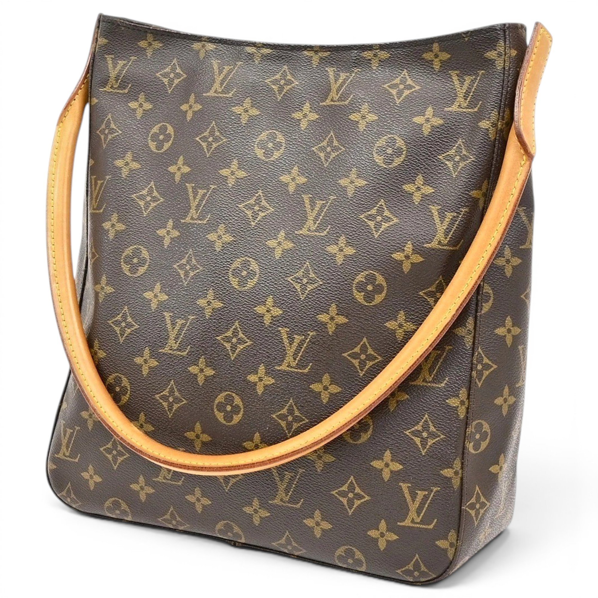 Looping cloth handbag