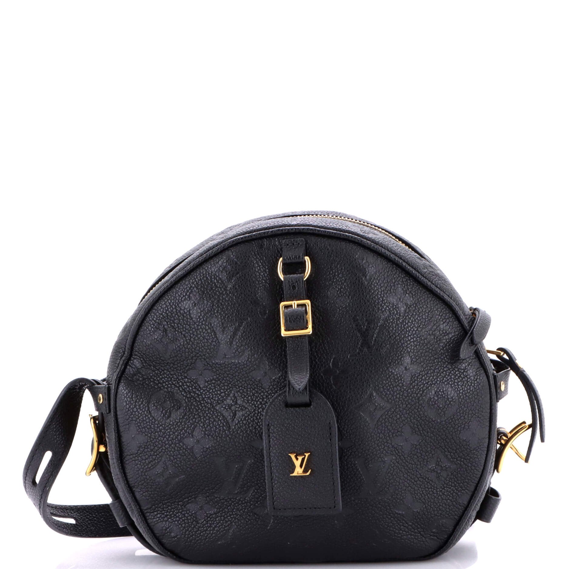 Louis Vuitton Boite Chapeau Souple Bag Monogram Empreinte Leather MM
