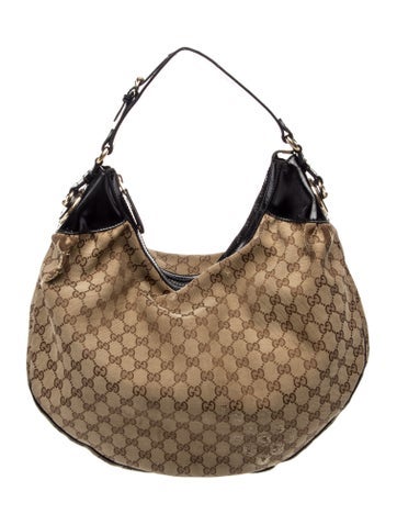 GG Canvas Hobo