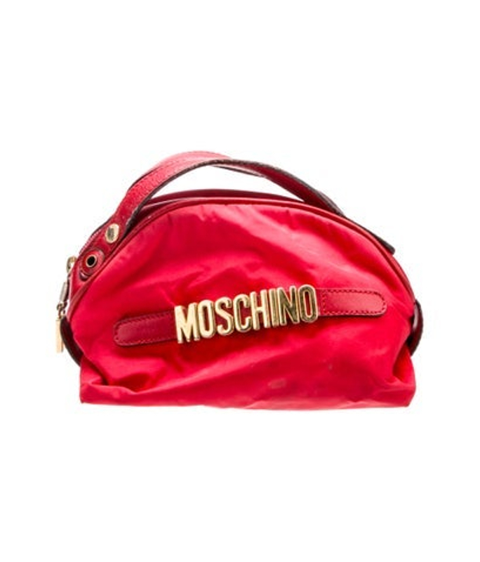 Moschino Nylon Top Handle Bag