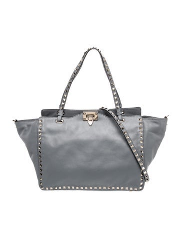 Rockstud Top Handle Bag