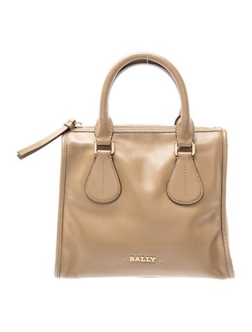 Leather Top Handle Bag