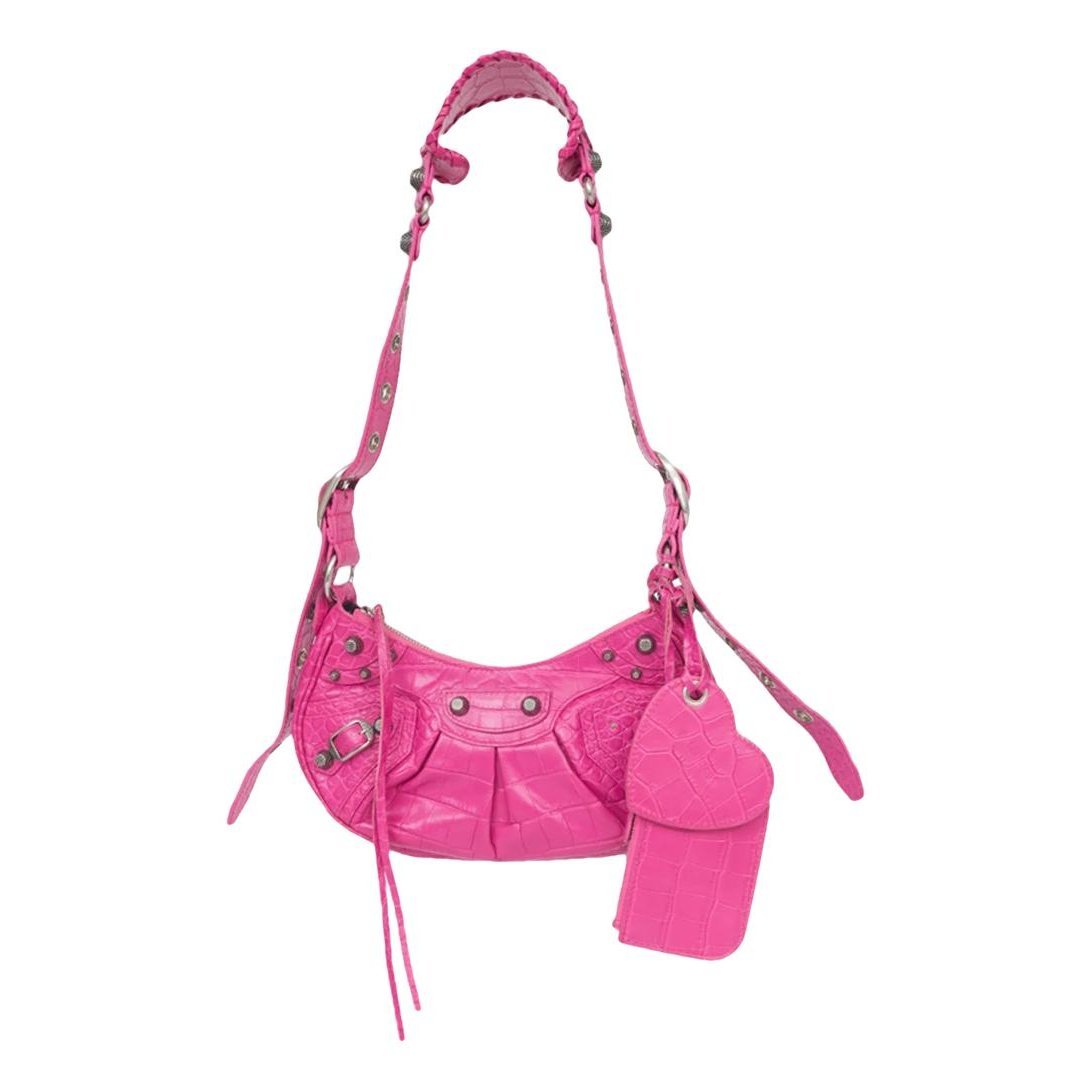 Le Cagole leather handbag