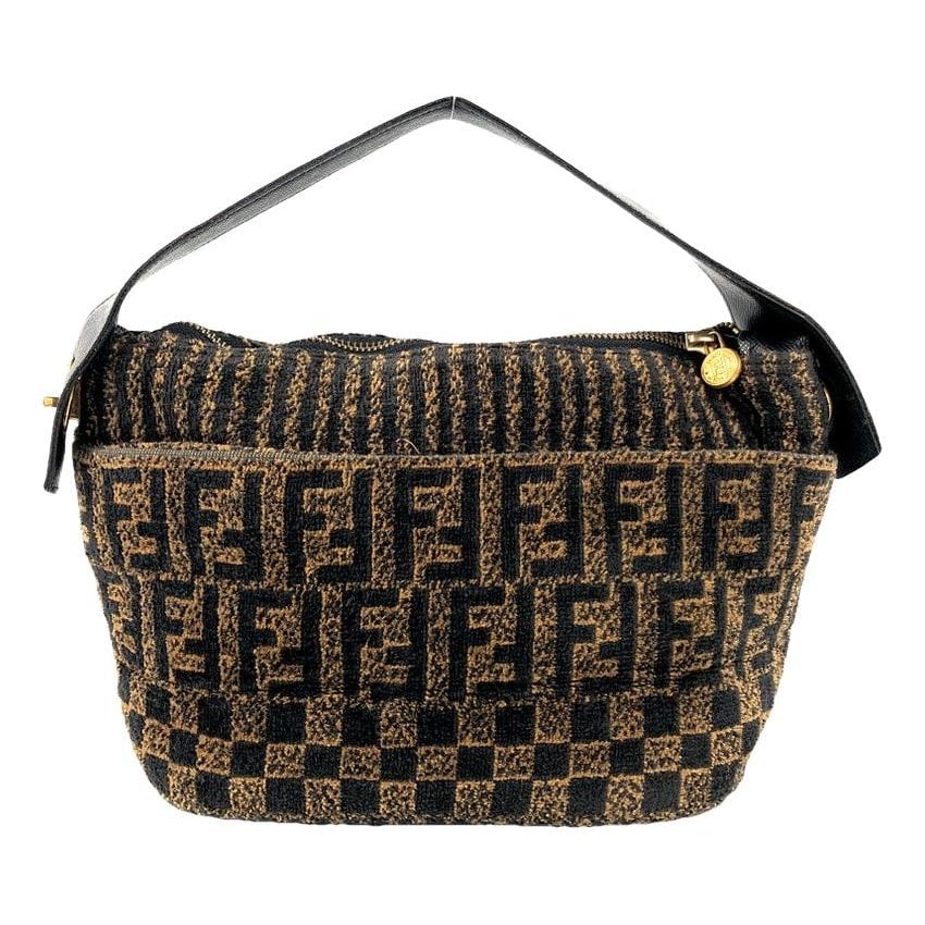 Faux fur handbag