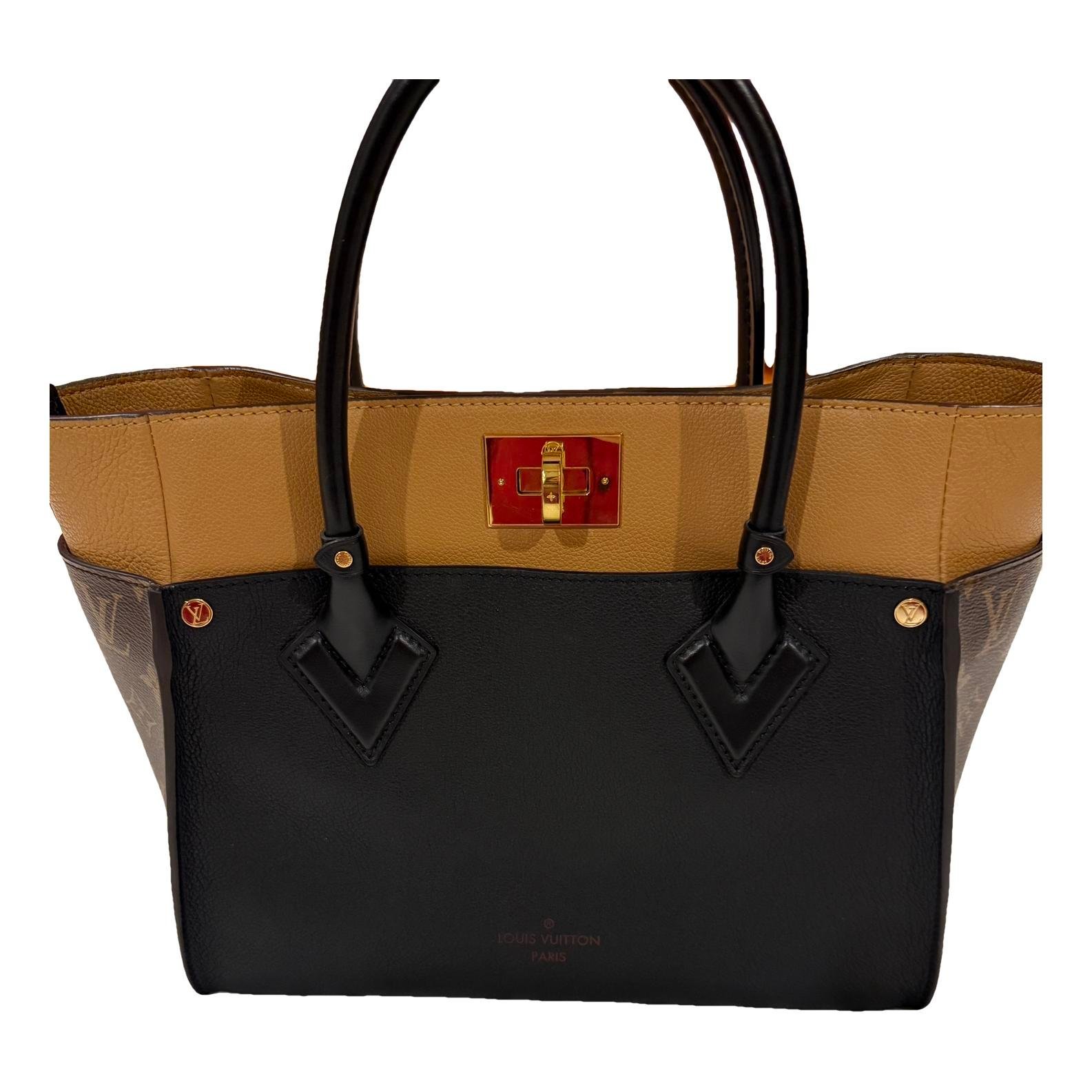 On My Side leather handbag