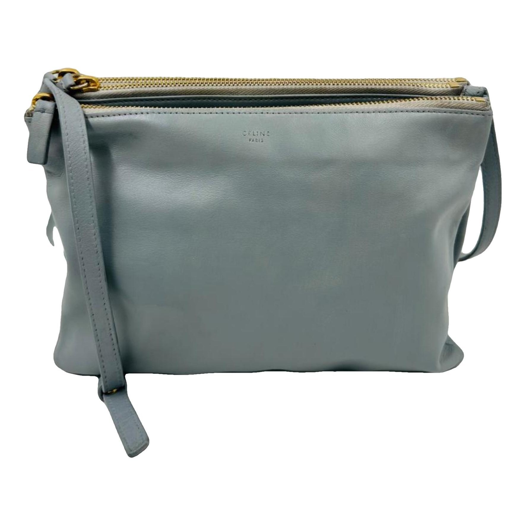Trio leather crossbody bag