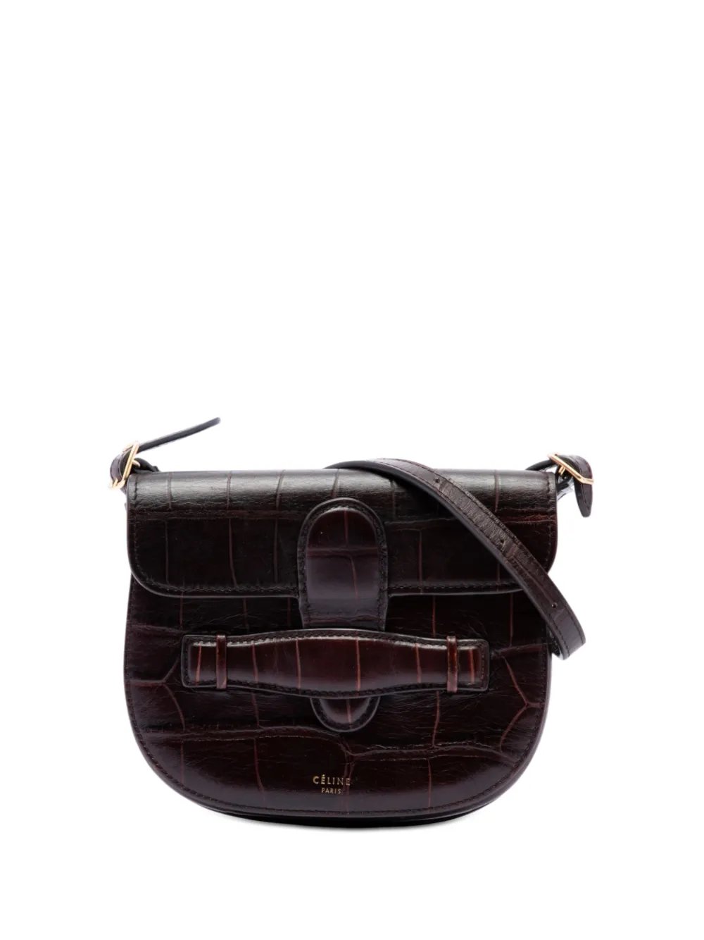 2018 Mini Embossed Calfskin Symmetrical crossbody bag