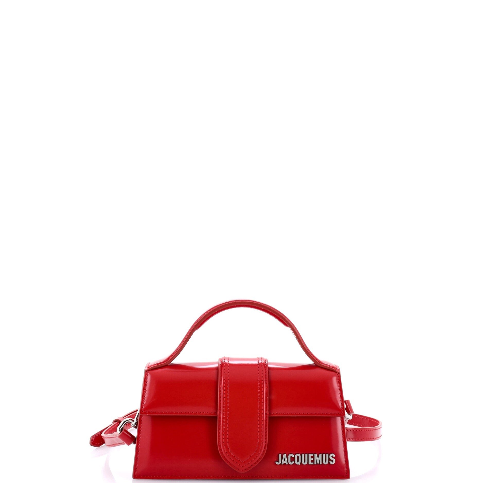Jacquemus Le Bambino Top Handle Flap Bag Leather