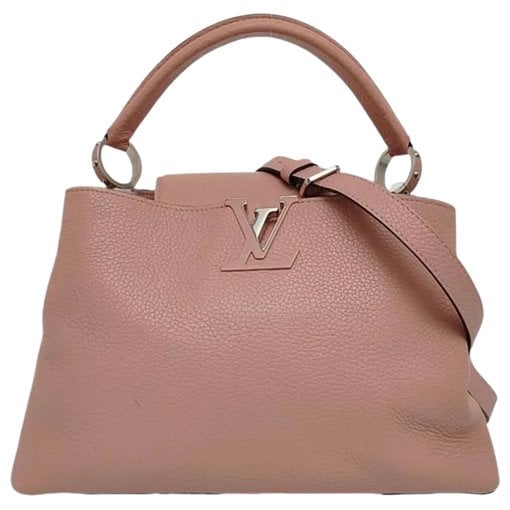 Capucines leather handbag