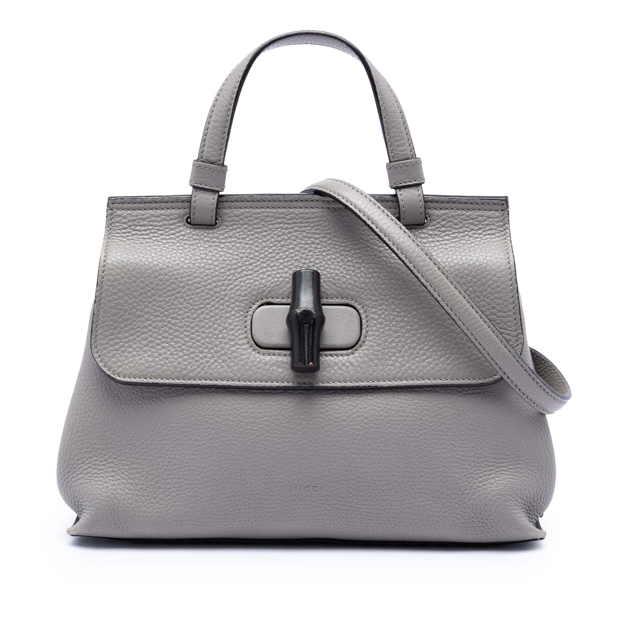 Bamboo leather satchel