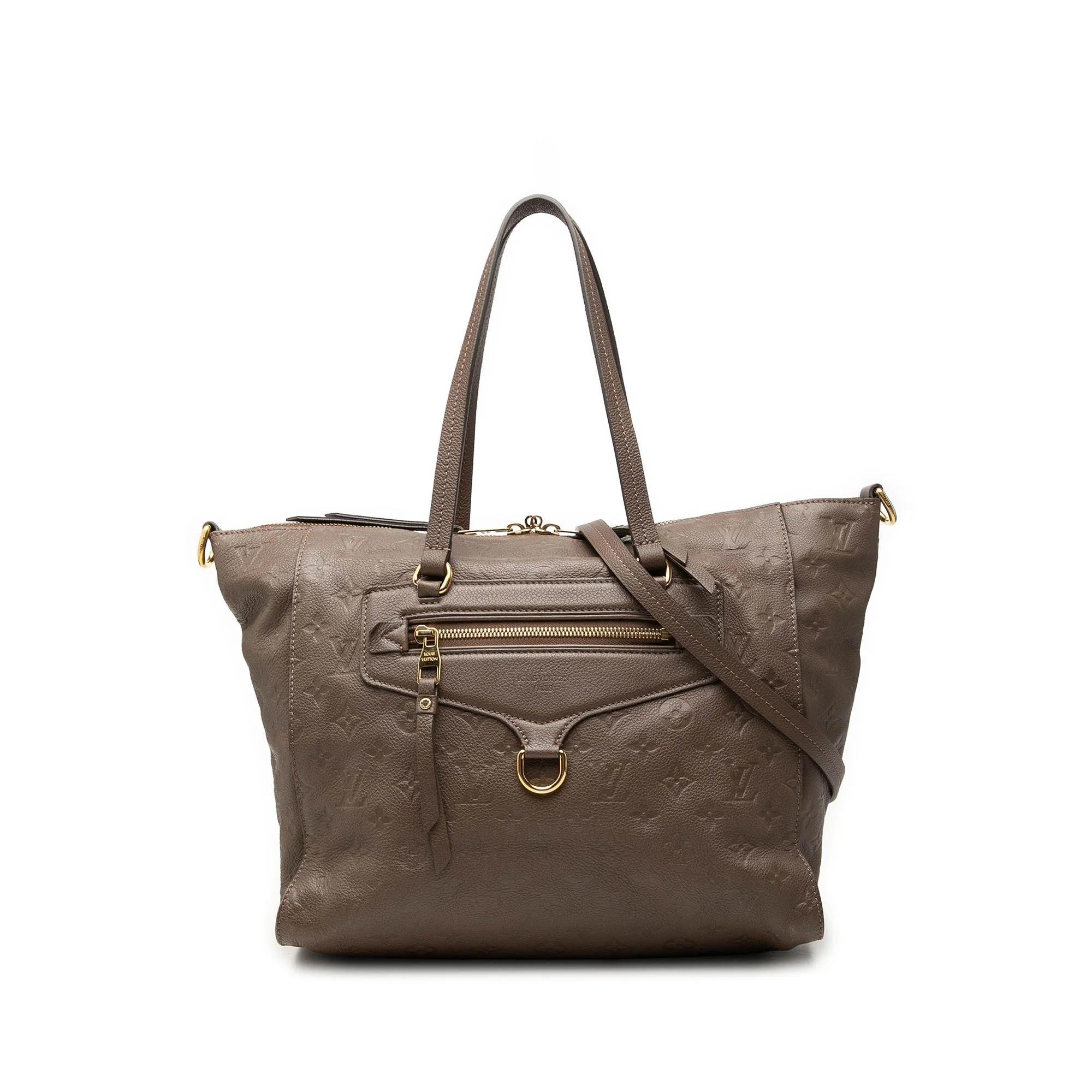 Lumineuse leather handbag