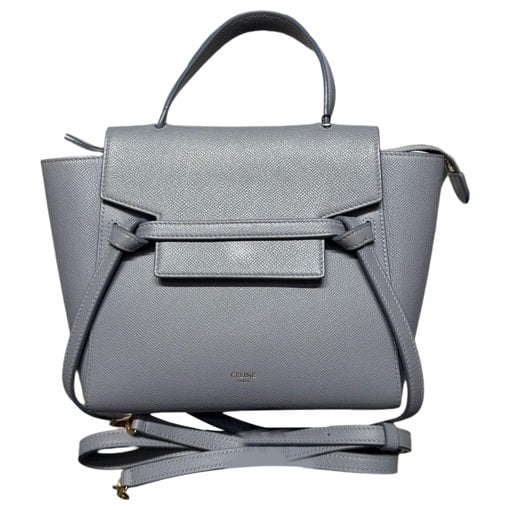 Belt leather handbag