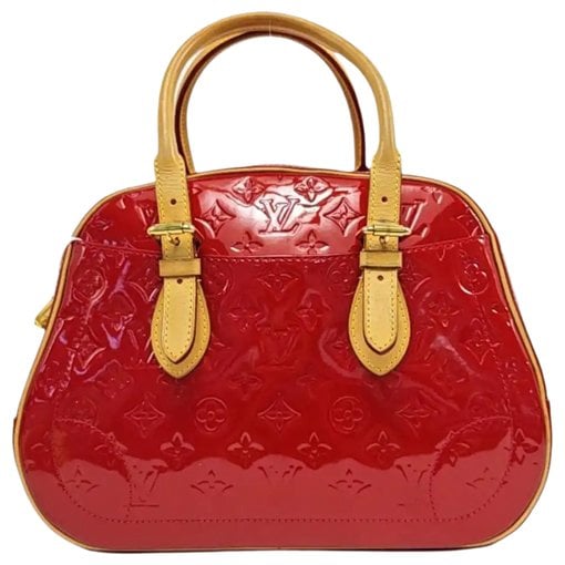 Patent leather handbag