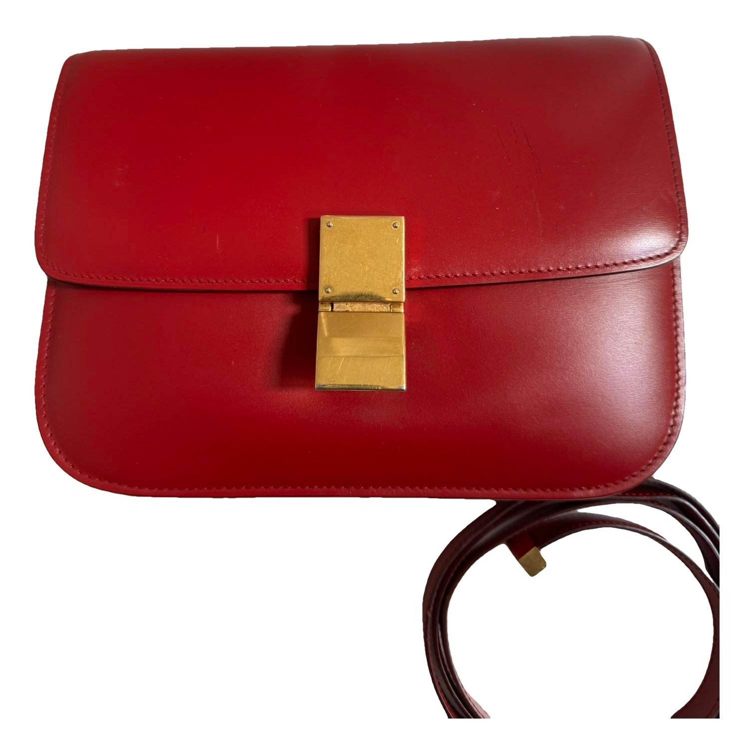 Classic leather handbag