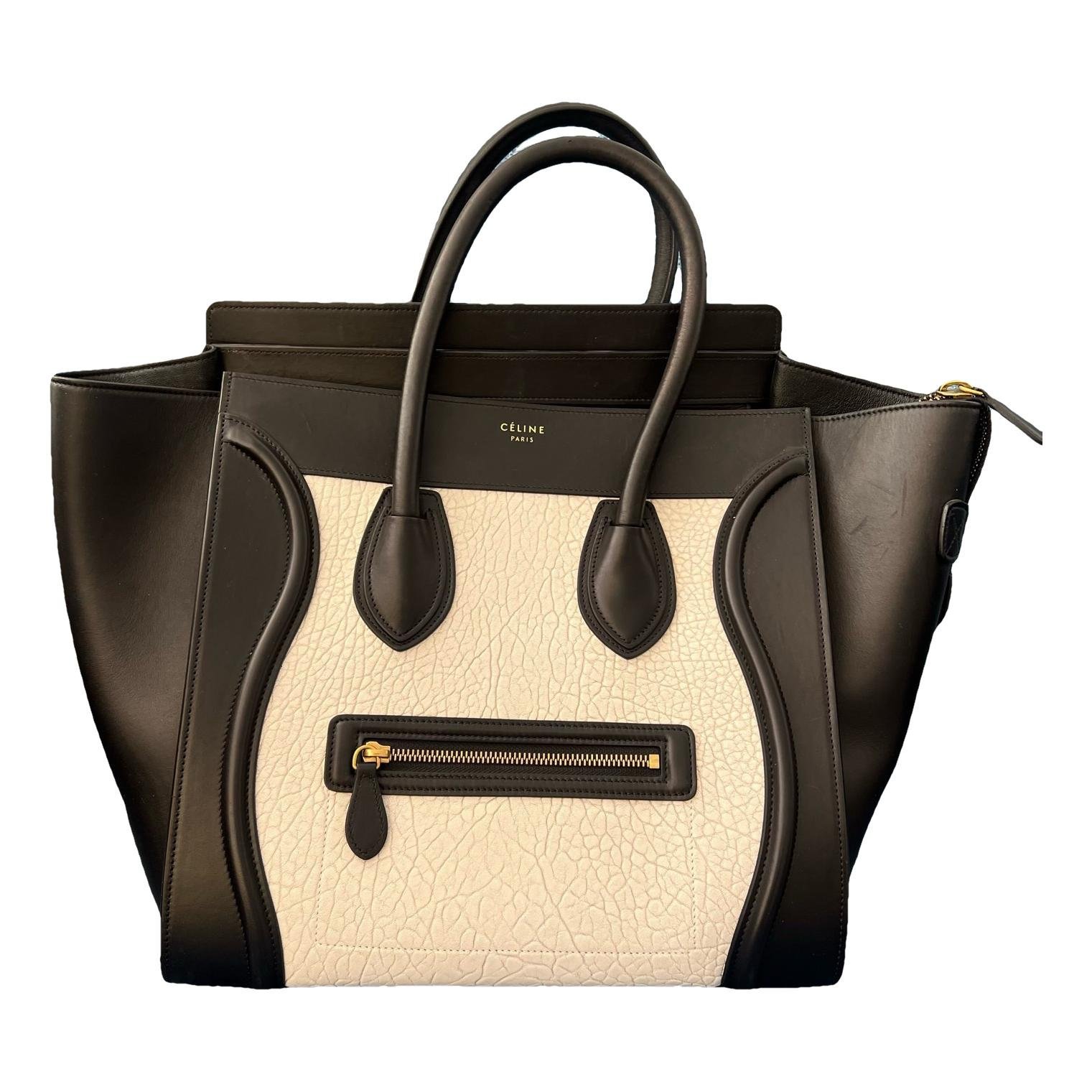 Luggage leather handbag