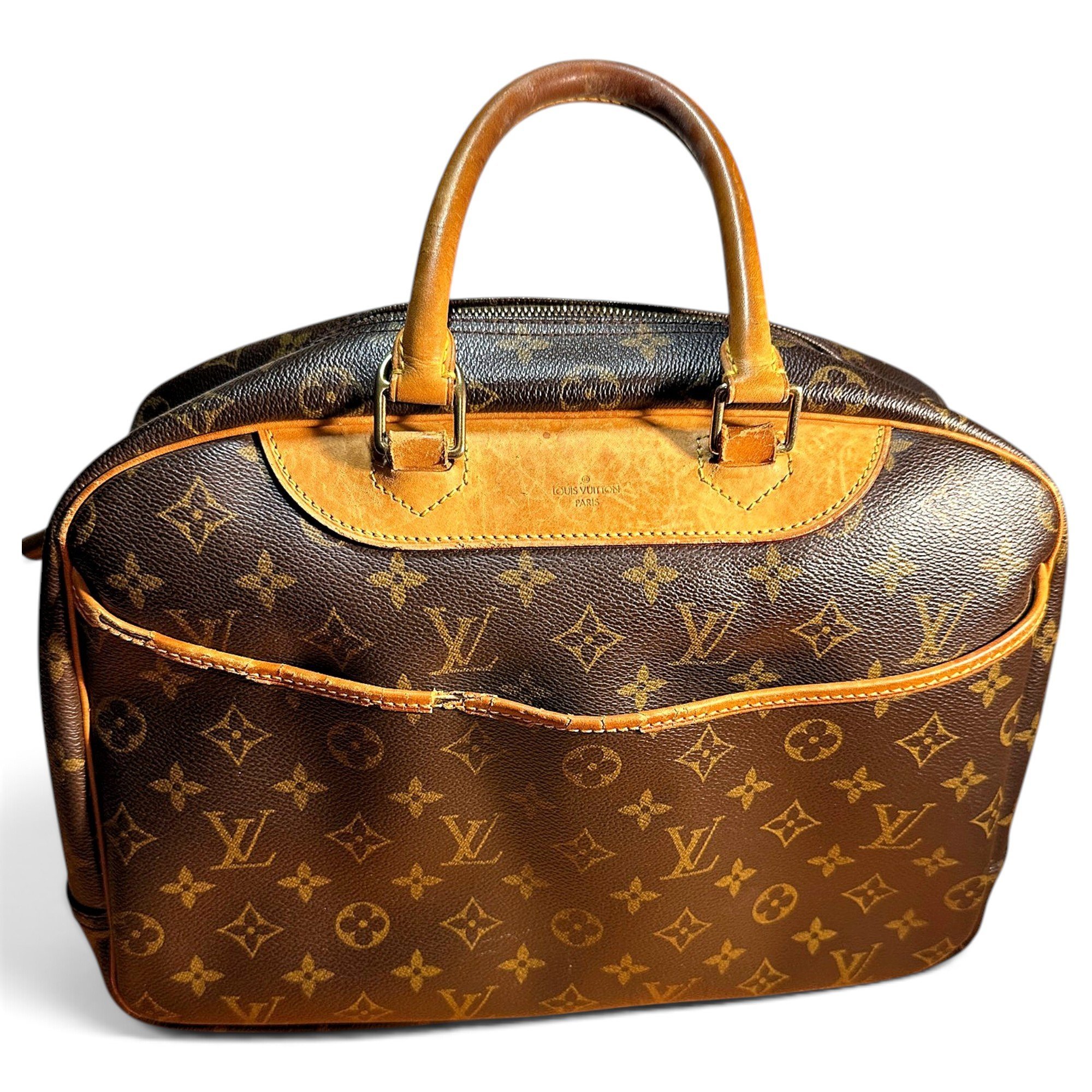 Trouville leather handbag